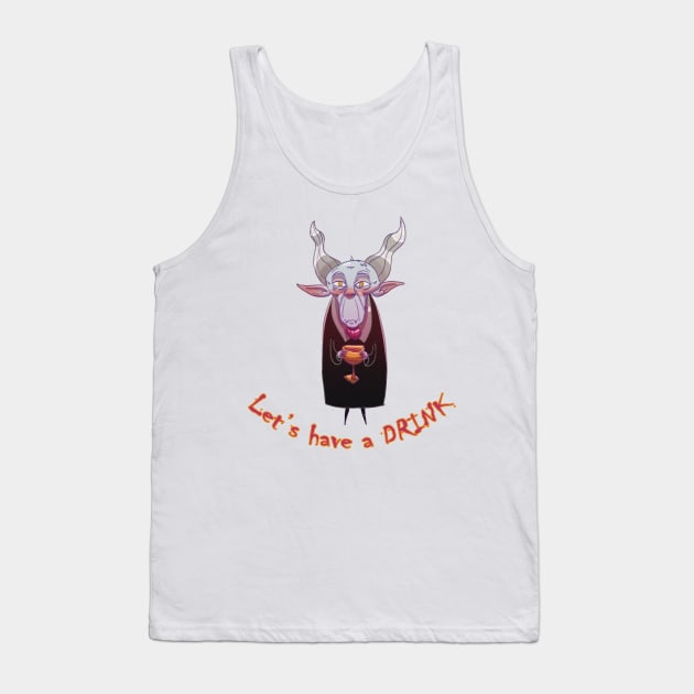 Let's have a drink Tank Top by Mituno